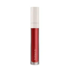 FARMASi Make Up Matte Liquid Lipstick, Long-Lasting and Ultra-comfortable, High-Impact, Lightweight, Organic, Pure Pigments 0.14 fl.oz (Red Love)