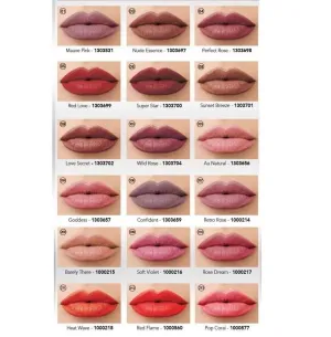 FARMASi Matte Liquid Lipstick AU NATURAL 203 – Intense Pigment Long-Wear Lip Color Non-Transfer Smooth Matte Finish Comfortable Lightweight Texture for All-Day Use 4 ml/0.14flOz Liquid Lip Makeup