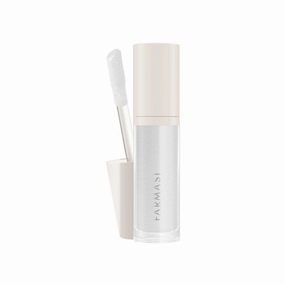 FARMASi Lip Plumper 00 Glass 8ml / 0.27 fl.oz – High-Gloss Lip Enhancer with Volumizing Effect – Transparent Shine Finish for Fuller Looking Lips – Non-Sticky Hydrating Formula