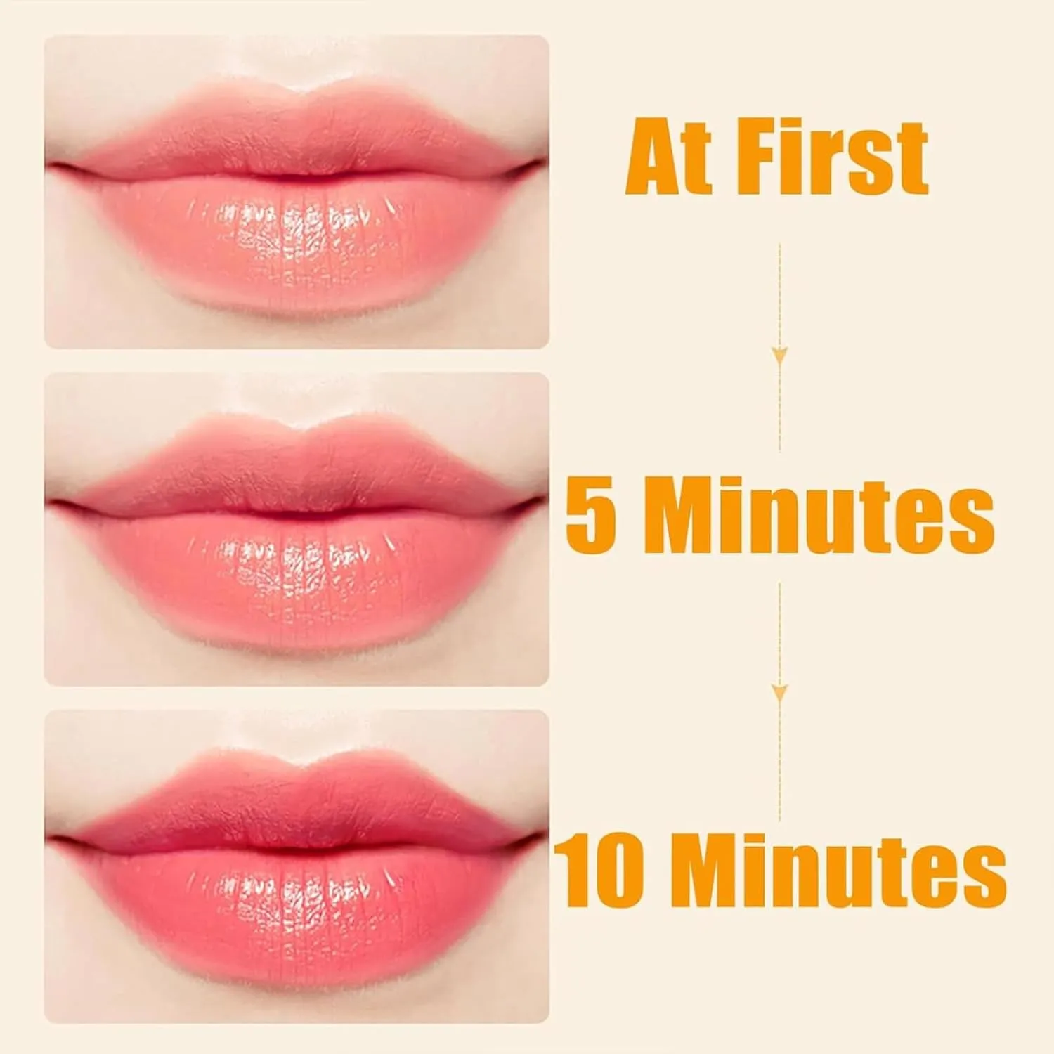 Filgaentrme Lipstick, Clear Lipstick that Changes Color, Hardpointing Ph Color Changing Lip stick, Transferproof Color-Changing Lip Stick, Moisturizing Long Lasting 24 Hours, for Woman (1pc)