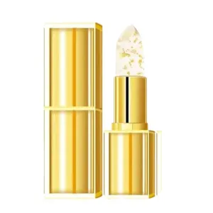 Filgaentrme Lipstick, Clear Lipstick that Changes Color, Hardpointing Ph Color Changing Lip stick, Transferproof Color-Changing Lip Stick, Moisturizing Long Lasting 24 Hours, for Woman (1pc)