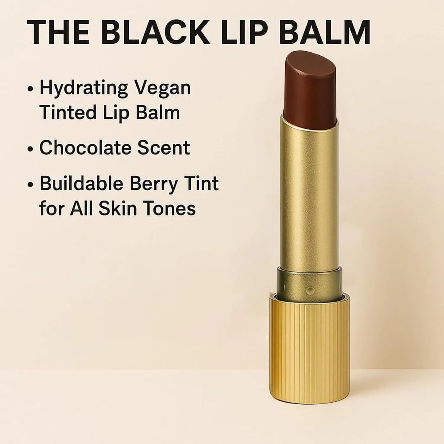 Finding Ferdinand Black Lip Balm, Finding Ferdinand Lip Balm, FindingFerdinand Black Honey, Blacks LipBalm Ferdinands with Chocolate Scent, Honey Lipstick Tinted LipBalm for All Skin Tones (1pcs)