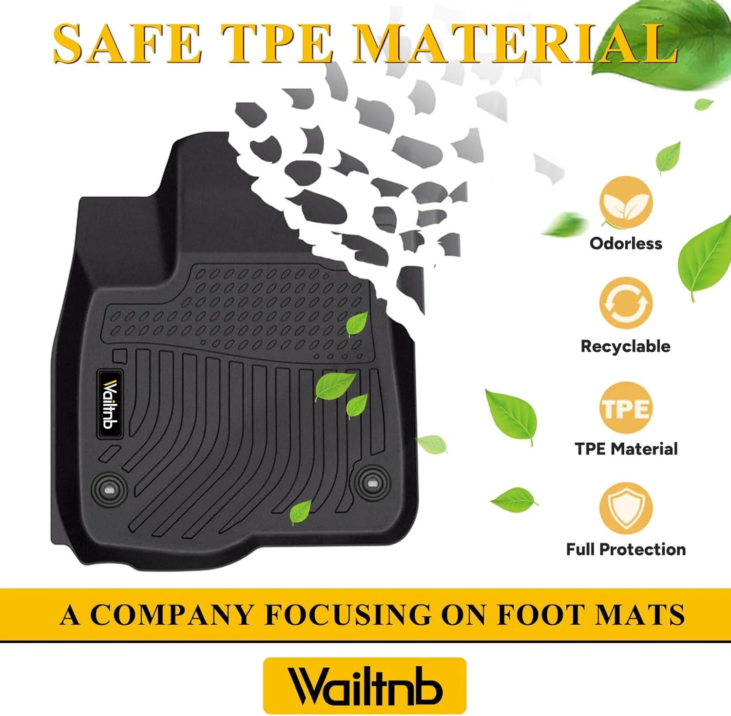 Floor Mats & Cargo Liner for Chevrolet Suburban & Yukon XL 2015-2020 All Weather Custom Fit Chevy Suburban & Yukon XL 2015-2020 Waterproof Durable Easy to Clean Accessories
