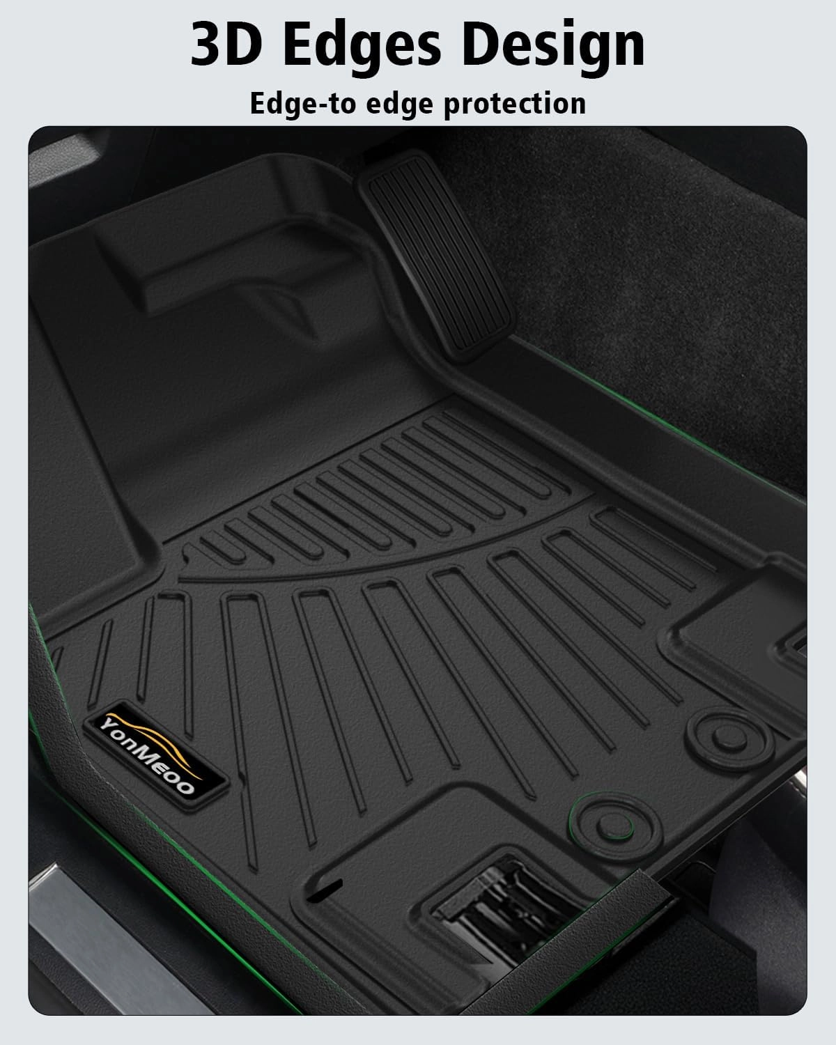 Floor Mats Custom for Nissan Pathfinder 2022-2024 2025 7&8 Seats Trunk Mat with Backrest Mat All Weather TPE Rubber Cargo Liner Full Set for Pathfinder Accessories (Trunk Mat Backrest Mats Floor Mats)