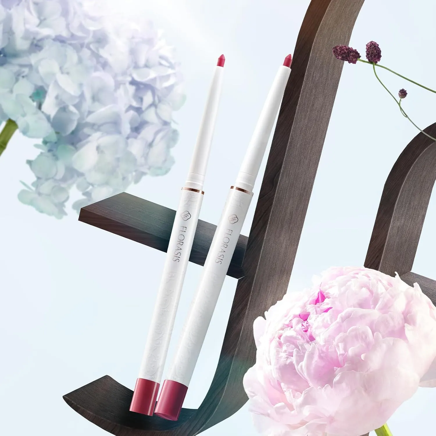 FLORASIS Blooming Rouge Smooth Precision Lip Liner (M304 Sugar Coral, 1 Count)