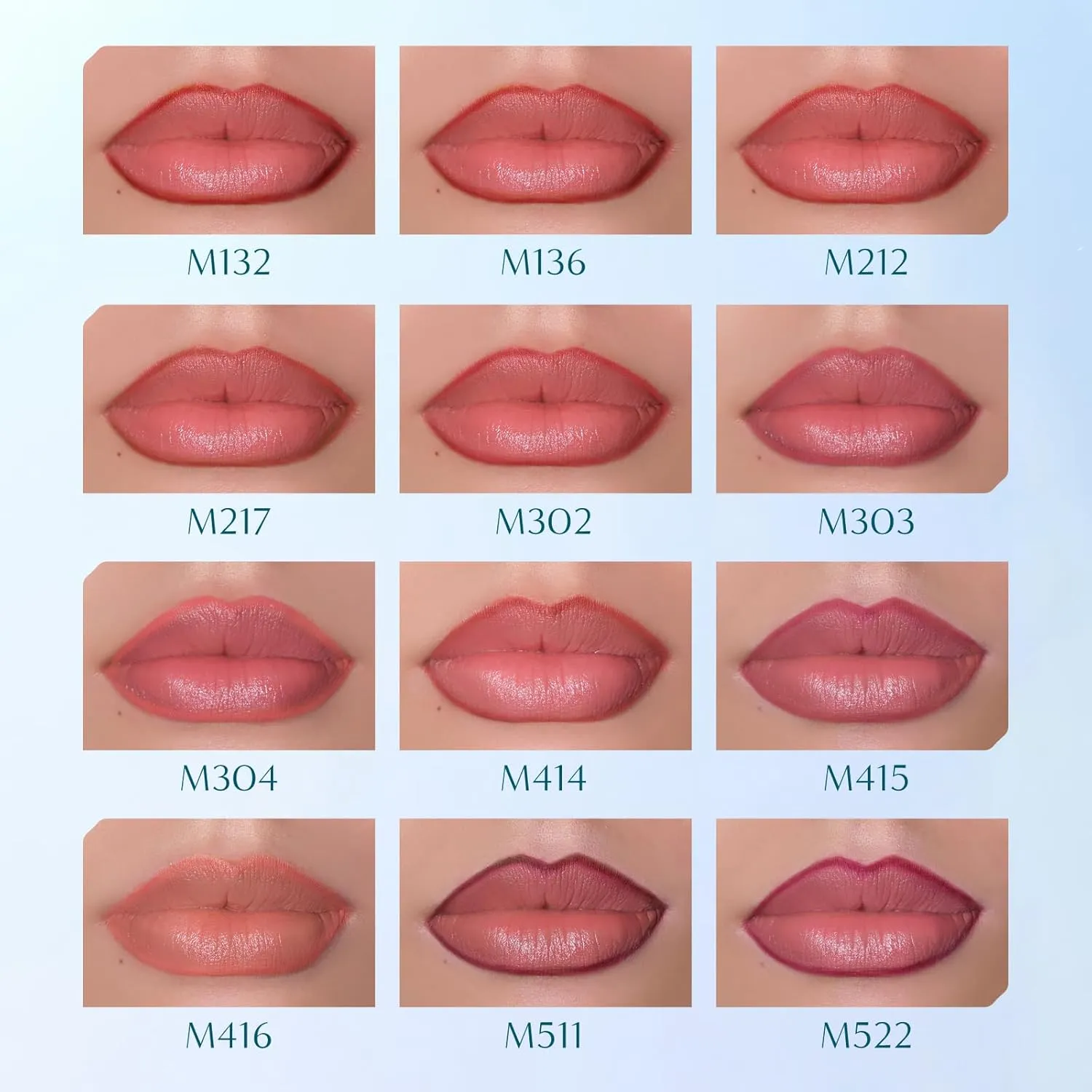 FLORASIS Blooming Rouge Smooth Precision Lip Liner (M304 Sugar Coral, 1 Count)