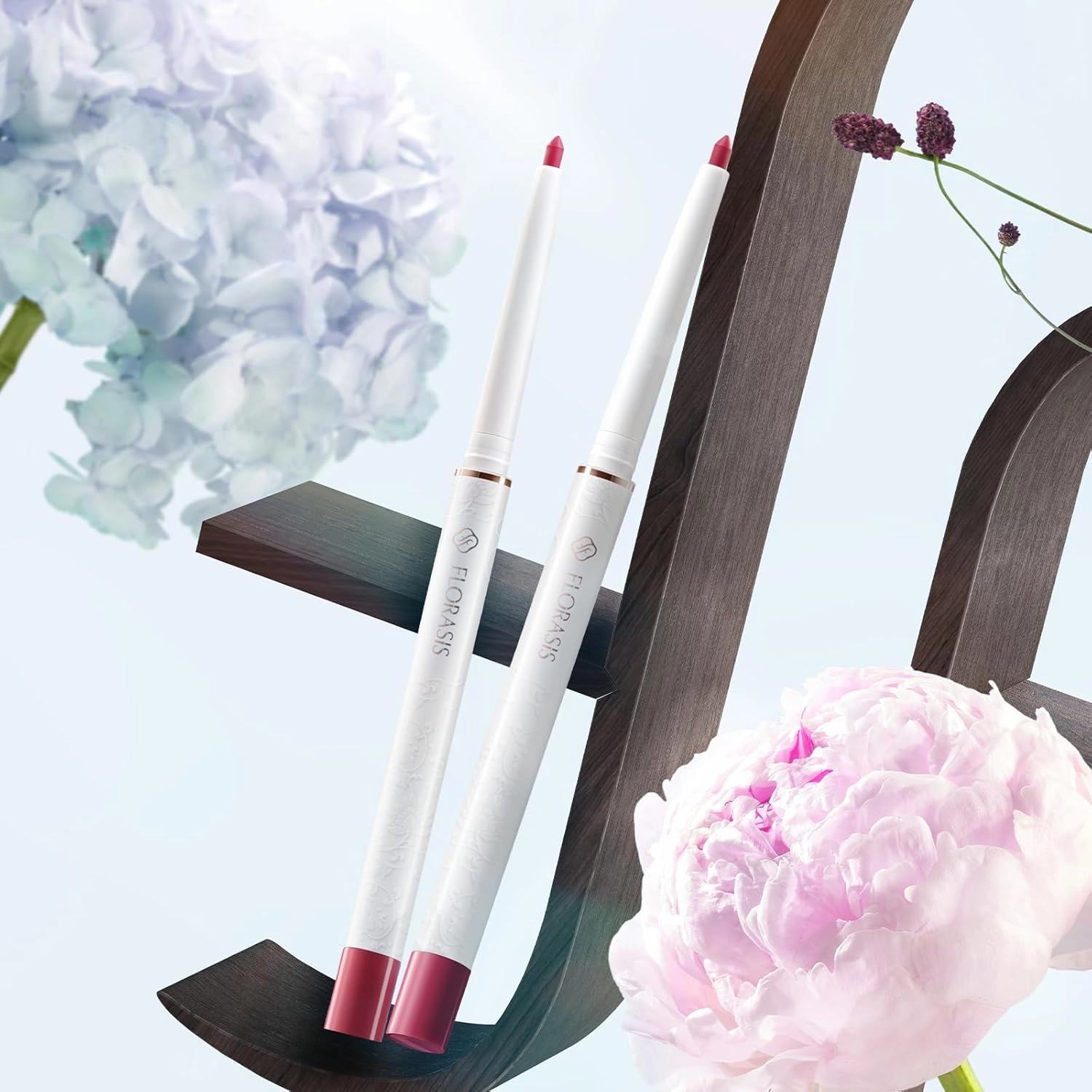 FLORASIS Blooming Rouge Smooth Precision Lip Liner (M416 Peach Sand, 1 Count)