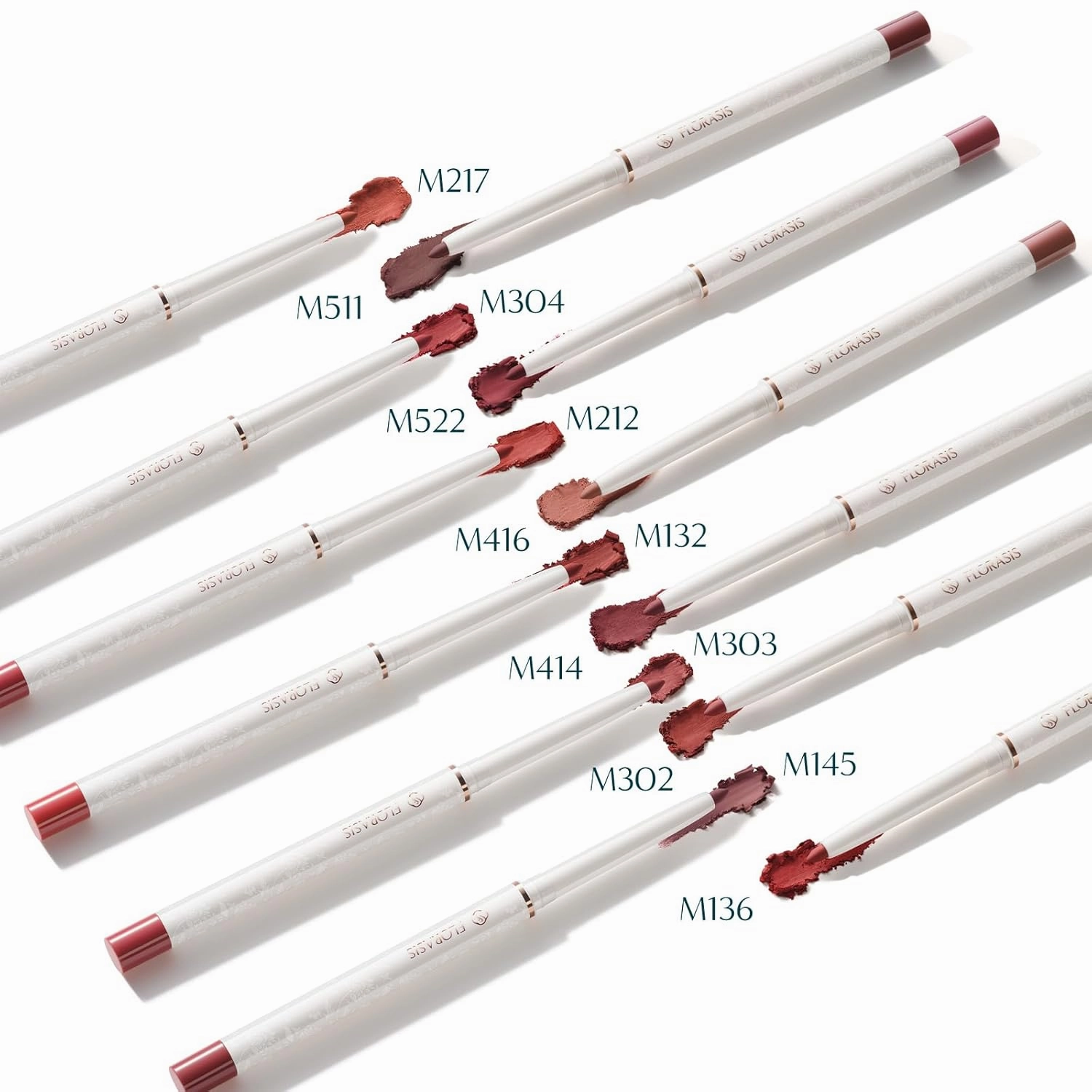 FLORASIS Blooming Rouge Smooth Precision Lip Liner (M416 Peach Sand, 1 Count)