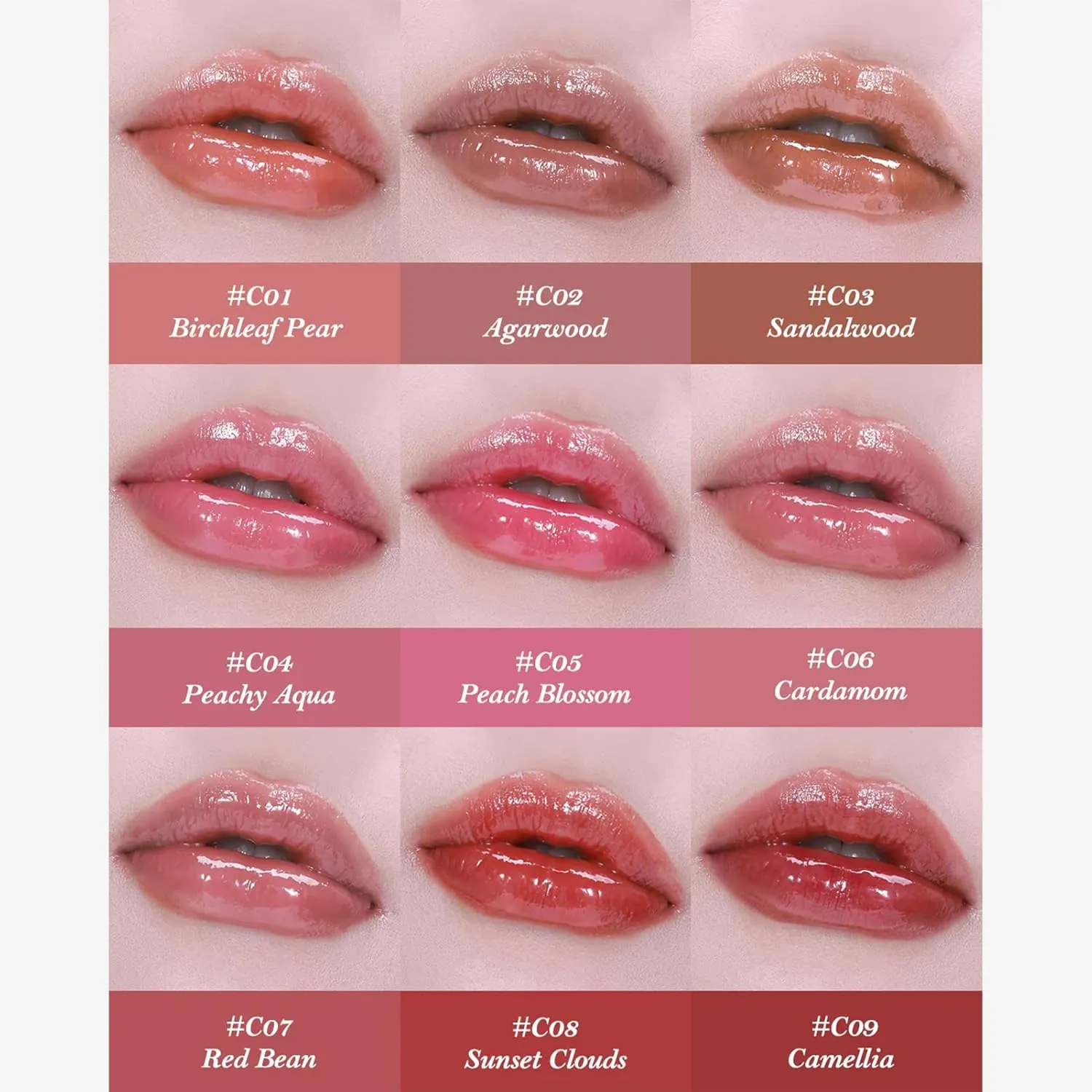Flower Knows Butterfly Cloud Collar Glossy Lipstick-Moisturizing Tinted Lip Balm-Hydrating Lip Gloss in Balm-Long Lasting Lip Makeup for Girls&Women,Vegan & Cruelty-Free(C06 Cardamom,0.12 Ounce)