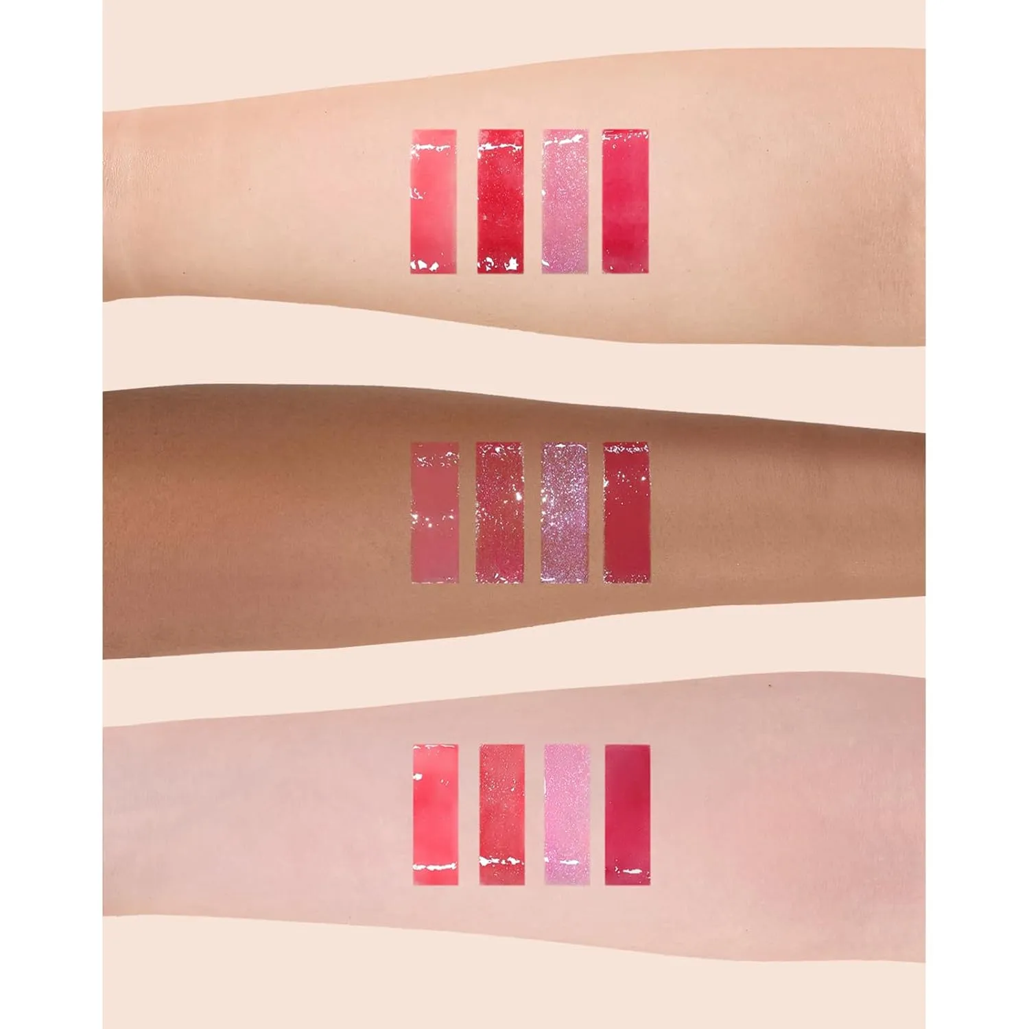 Flower Knows Violet Strawberry Rococo Glowy Lip Gloss-Moisturizing Tinted Lip Oil-Hydrating Lip Makeup for Girls&Women-Vegan & Cruelty-Free-0.12 Fl Oz,1 Count (G01 Strawberry Macaron)