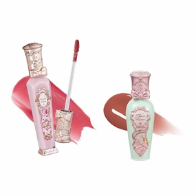 Flower Knows Midsummer Fairytales Lip Gloss G09 Dream Voyager   Violet Strawberry Rococo Glitter Lip Gloss G02 Rasberry Booze