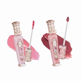 Flower Knows Violet Strawberry Rococo Glowy Lip Gloss G01 Cloud Lip Cream S06 Set