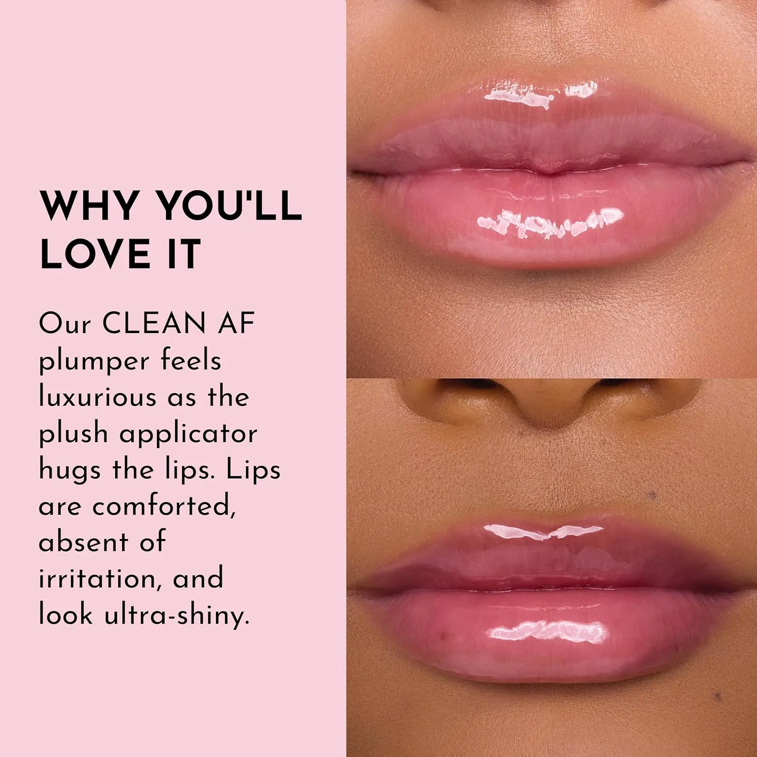 Forget The Filler Lip Plumping Line Smoothing Gloss - Strawberry Popsicle