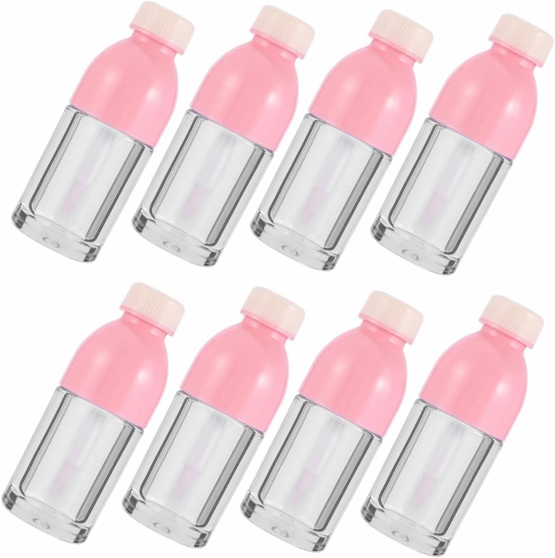 FRCOLOR 10pcs Lip Gloss Empty Bottle Lip Gloss Bottles Empty Lip Gloss Containers Lip Bottles Pink