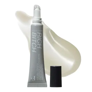 Freck Beauty RICH Beotch Nourishing Plant   Peptide Lip Balm - Moisturizing Lip Treatment, Sheer Hydration Infused with Jojoba Seed, Castor Seed and Prickly Pear. Clear Shade