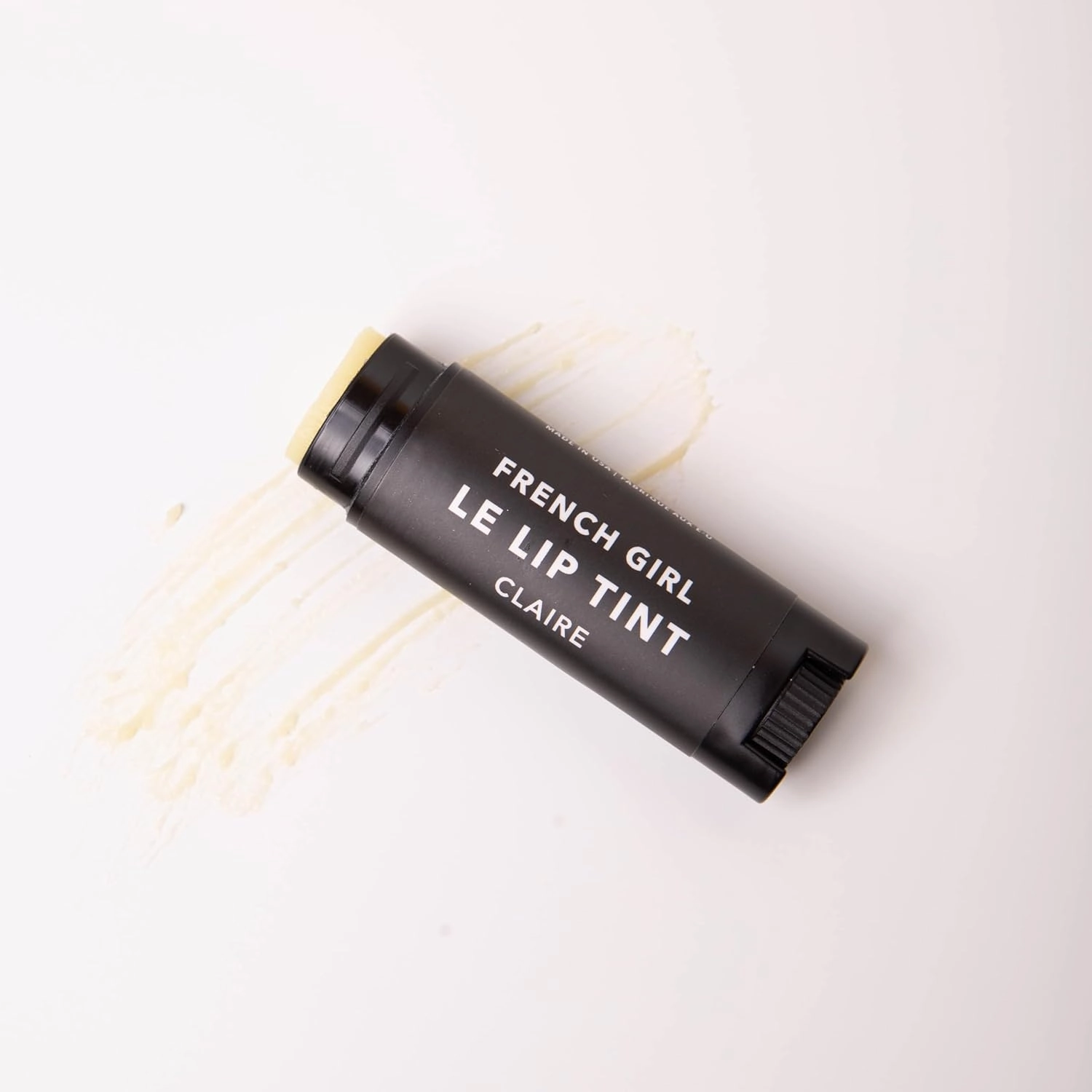 French Girl Le Lip Tint - Moisturizing & Hydrating Lip Balm for Sheer, Buildable Coverage & Shine, Clean Formula, Organic Ingredients, Vegan & Cruelty-Free - Claire