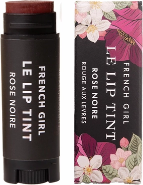 French Girl Le Lip Tint - Moisturizing & Hydrating Lip Balm for Sheer, Buildable Coverage & Shine, Clean Formula, Organic Ingredients, Vegan & Cruelty-Free - Terre Rouge