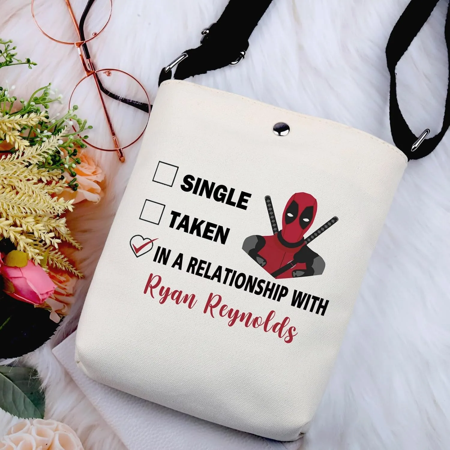 G2TUP Ryan R Inspired Gift Dating Ryan R Makeup Bag Cosmetic Bag Fan Merch