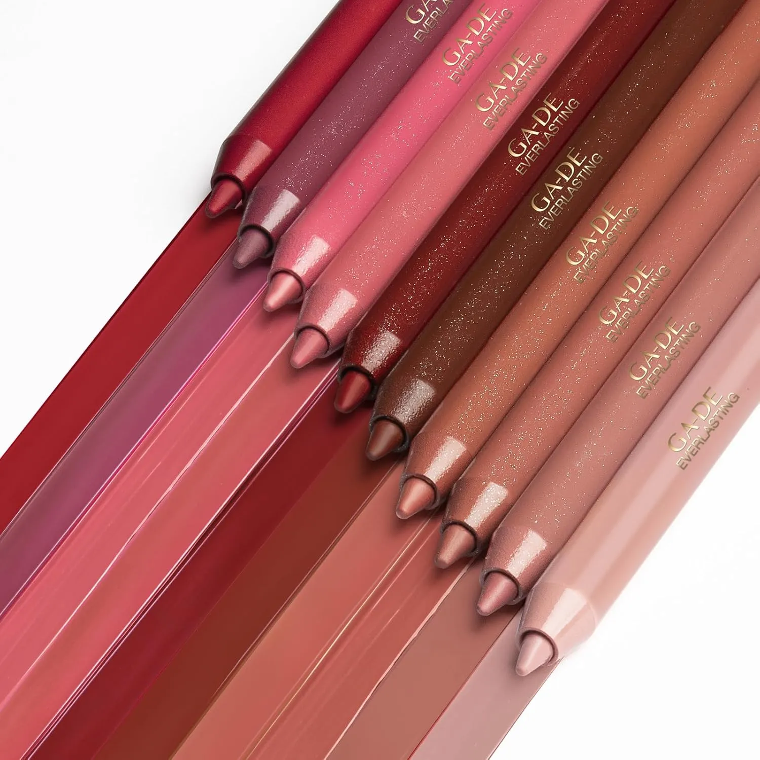 GA-DE Everlasting Lip Liner, 97 - Automatic Pencil with Retractable Tip - Smudge-Resistant - Enriched with Vitamin E and Antioxidants - 0.01 oz