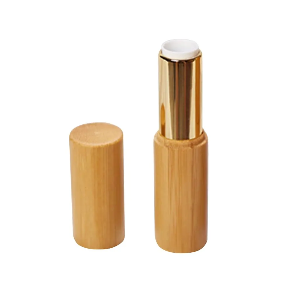 Garneck 6 Pcs Makeup Samples Clear Hose Natural Refillable Cosmetic Containers Natural Lip Balm Containers with Lids Clear Container Clear Stand Lotion Bottle Bamboo Cream
