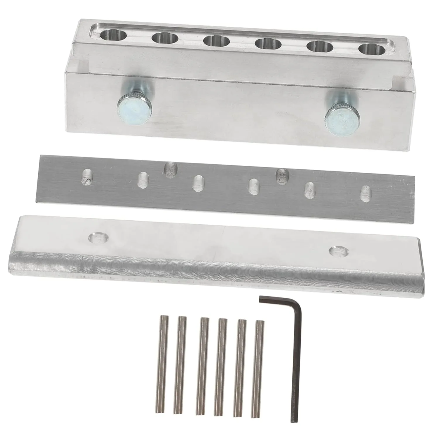 Gatuida 6 Hole Lipstick Mold Diy Making Kit Lip Gloss Base for Homemade Lipstick Aluminum Alloy Fashion Elegant