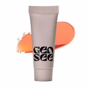 Gen See Clean Sheen Cheek   Lip Color - Apricot02
