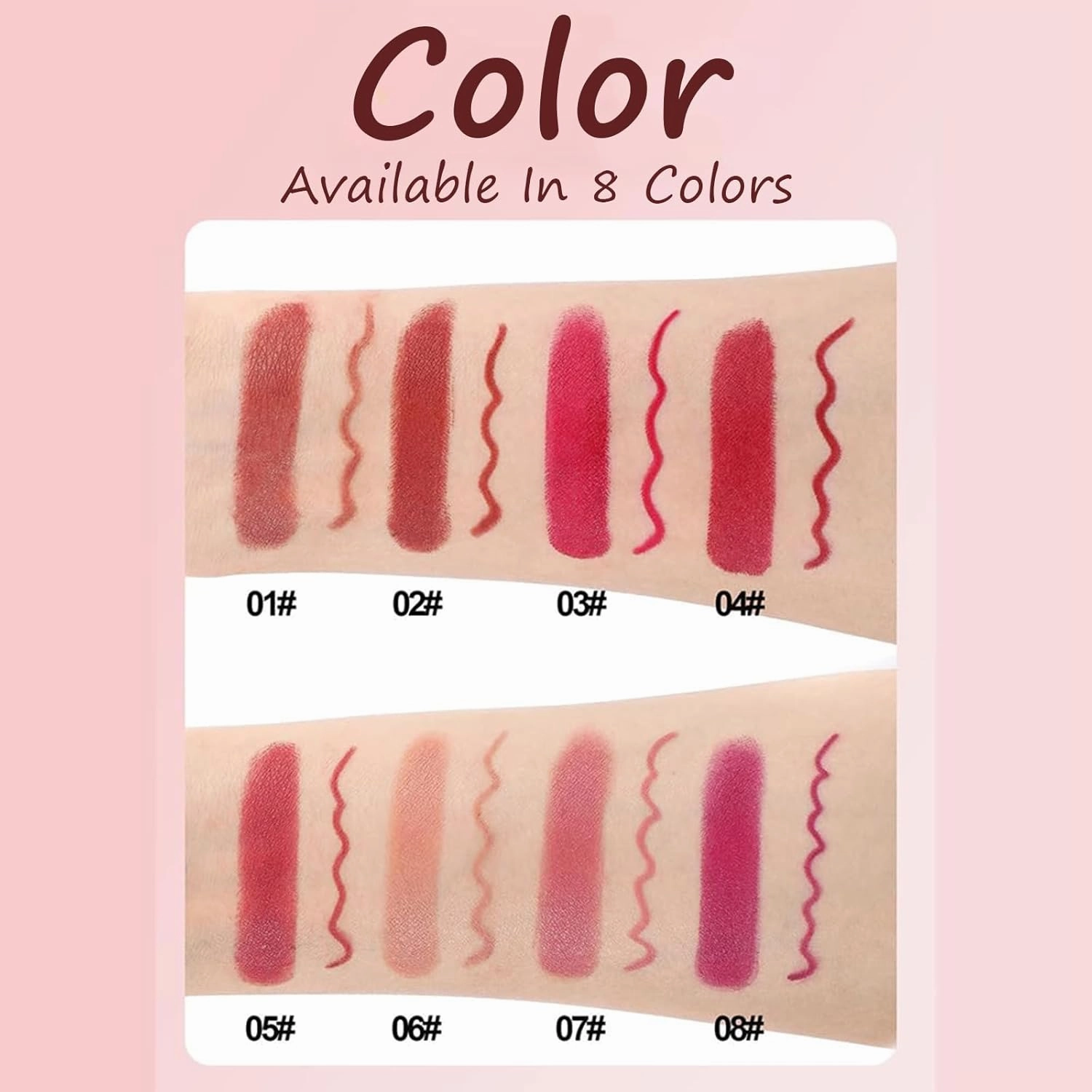 Genli Lifter Glaze Oil Balm,2025 New Genli Lip Balms,Lifter Glaze Lip Balm,Lipstick and Lips Liner 2 in 1,with 24hrs of Smooth,Sweet Shine,Fuller Lips (06#-2Set)