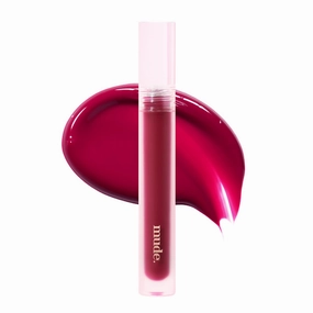 Glacé Lip Tint 07 Plummy Long-Lasting Liquid Stain Buildable Layer with Glossy Finish for Juicy Glowy Lips K-Beauty K-Cosmetics