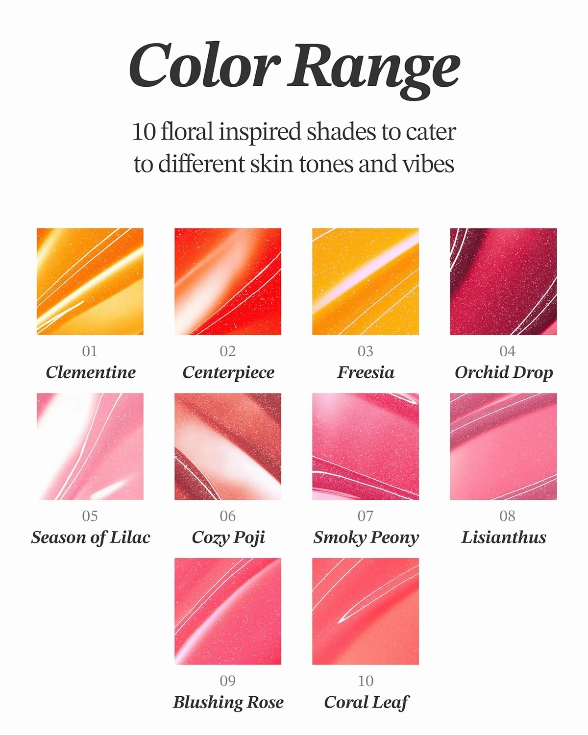 Glint Tint Glosser (Centerpiece, 0.09oz) - Hydartions, Moisturizing Plumping Lip Gloss with Radiant Shine, Long Lasting, Korean Skin Care. Provence Rose & Calendula Extract.