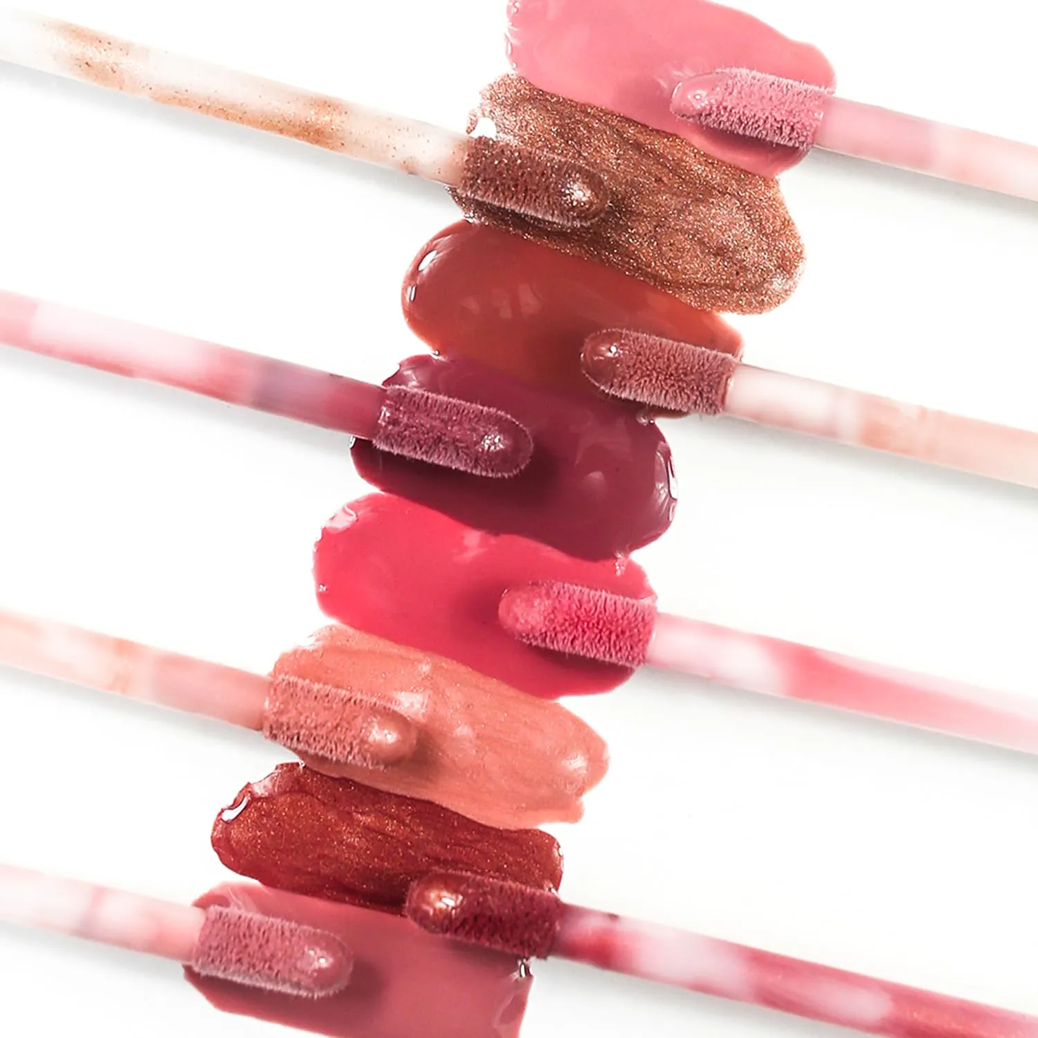 Glo Skin Beauty Lip Gloss | Color and Shine with Lip Nourishing Ingredients, without Stickiness, (Plum Glaze)