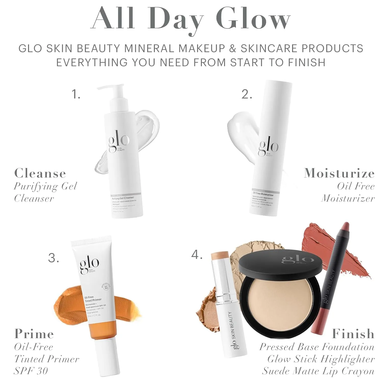 Glo Skin Beauty Suede Matte Lip Crayon (Trademark) - Longwearing Formula Stays On All Day, With Conditioning Shea Butter   Mango Seed Oil for a Velvety Smooth Finish