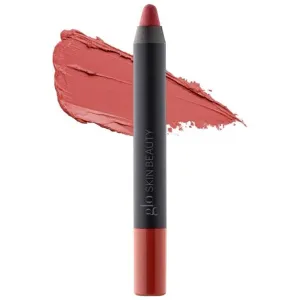 Glo Skin Beauty Suede Matte Lip Crayon (Trademark) - Longwearing Formula Stays On All Day, With Conditioning Shea Butter   Mango Seed Oil for a Velvety Smooth Finish
