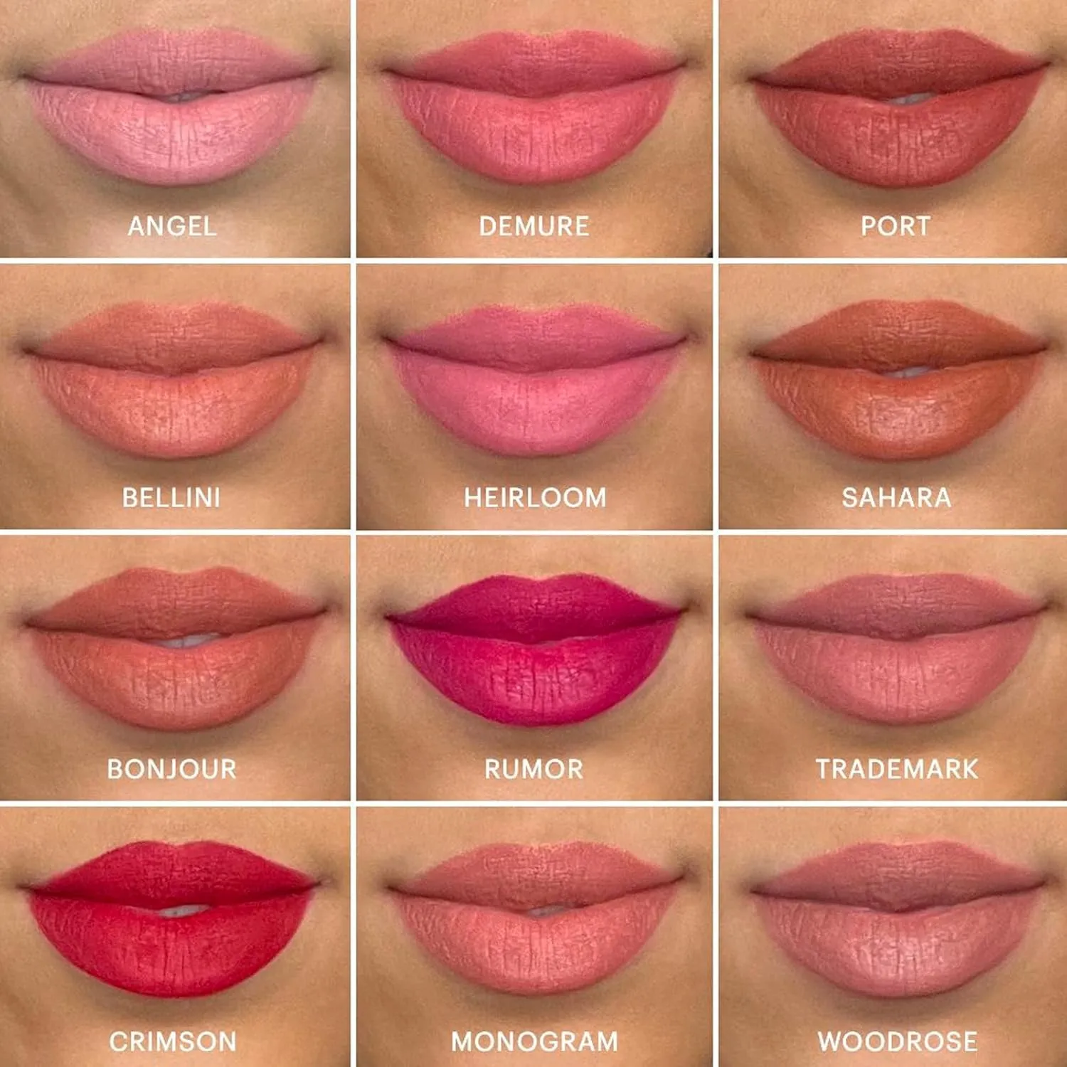 Glo Skin Beauty Suede Matte Lip Crayon (Trademark) - Longwearing Formula Stays On All Day, With Conditioning Shea Butter   Mango Seed Oil for a Velvety Smooth Finish
