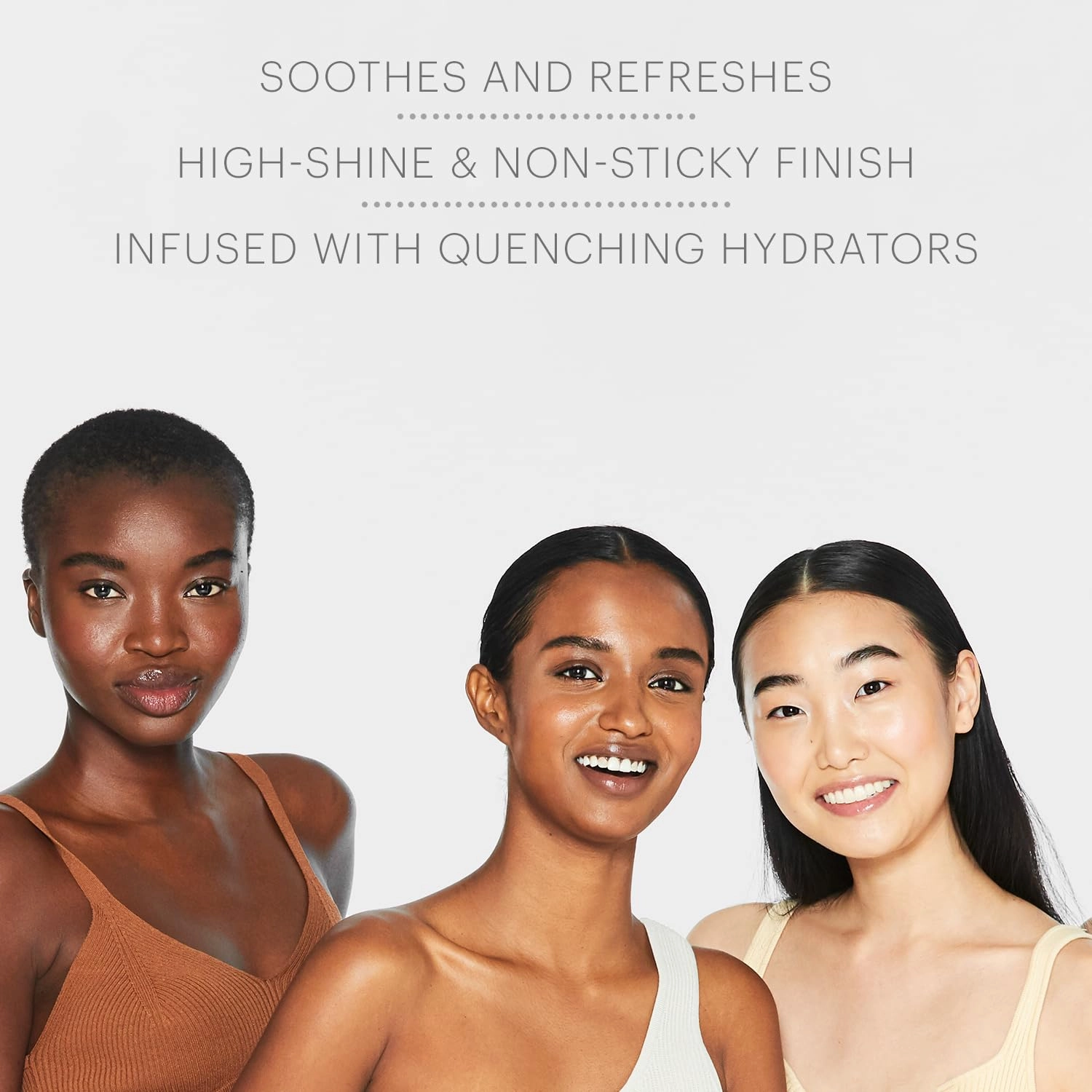 Glo Skin Beauty Lip Gloss (Peony) - Longwearing, High-Shine and Non-Sticky Finish, Add Color and Shine with Lip Nourishing Ingredients