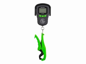 Googan Squad Digital Fish Scale with Lip Grip – 55lb Capacity, Non-Slip Grip, Bright Digital Display, Batteries Included