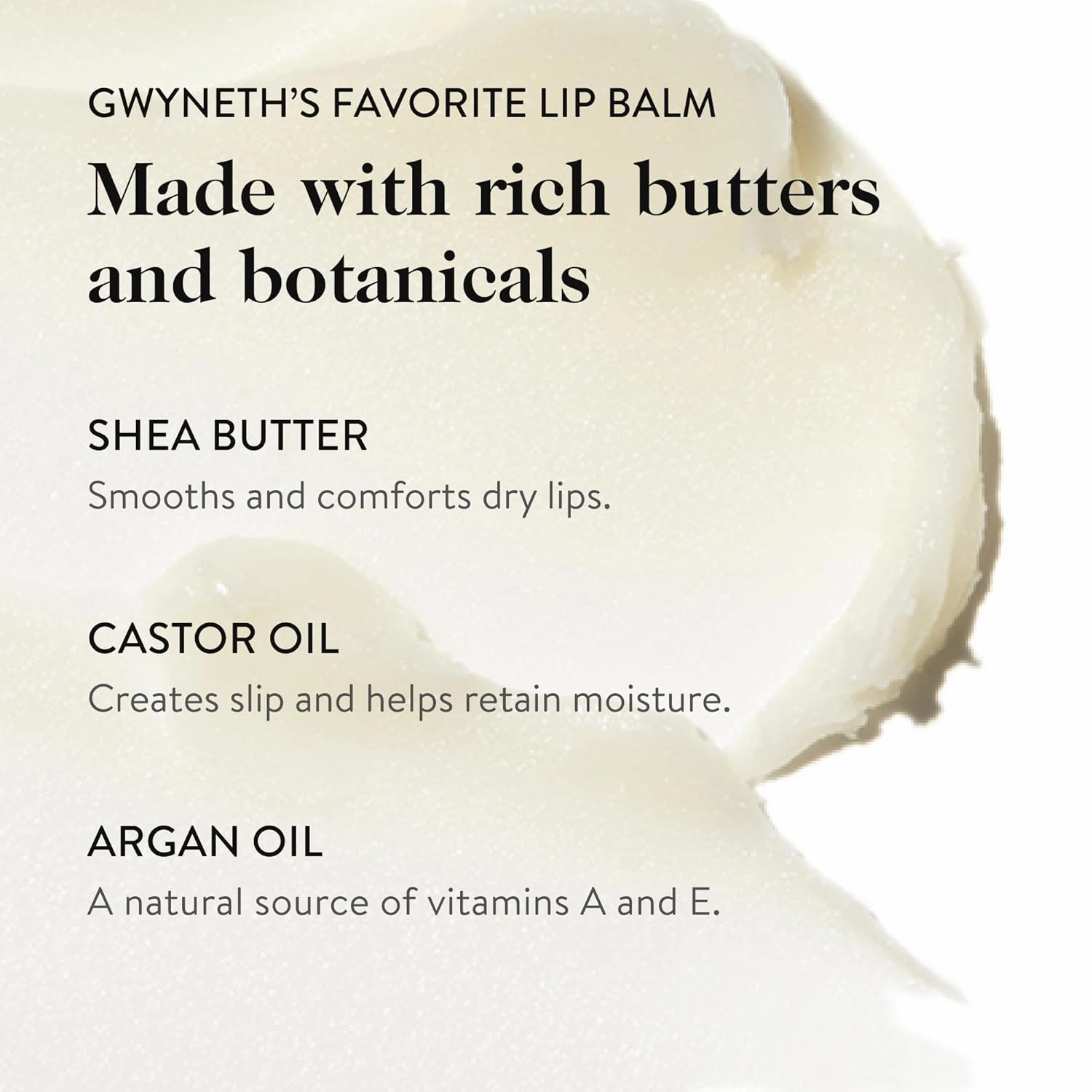 goop Beauty Lip Balm Pack of 2 | Moisturizing Lip Balm for Chapped, Cracked, & Dry Lips | Coconut Oil & Shea Butter | 0.16 oz Each