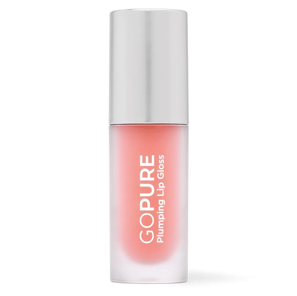 goPure Lip Plumper – Plumping lip gloss formula with Hyaluronic Acid & Peptides, moisturizing, volumizing, smooths the look of wrinkles, high shine
