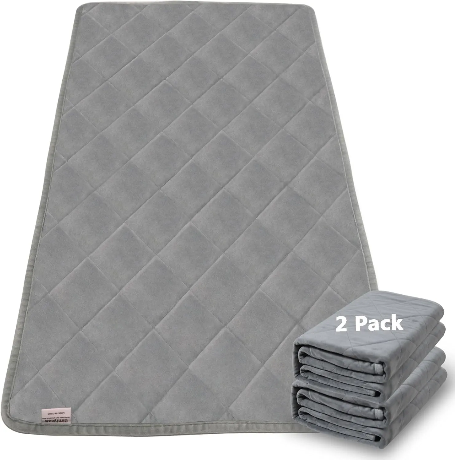 Guinea Pig Bedding, Fleece Cage Liner, Midwest 49x24 in 2Pack, Super Absorbent & Odor Control & Waterproof & Reusable Washable Guinea Pig Liner, Pee Pad Mat for Small Animal, Rabbit, Bunny