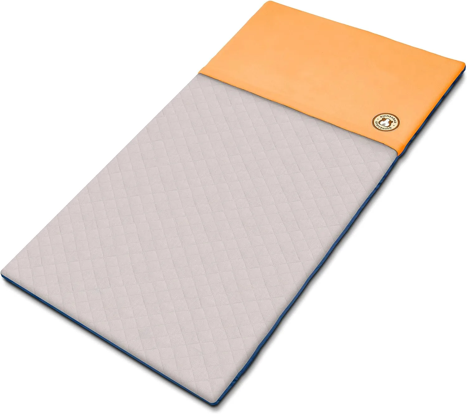 GuineaDad Liner | Guinea Pig Fleece Cage Liners | Guinea Pig Bedding | Burrowing Pocket Sleeve | Extra Absorbent Bamboo | Waterproof Bottom (Midwest, Orange)