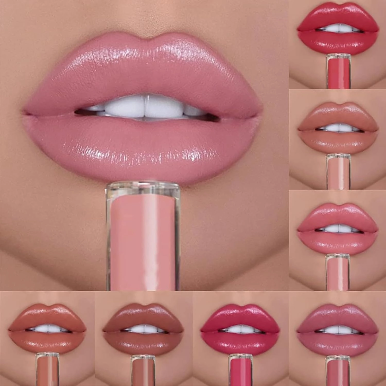 Hailnrothwad Lipstick, Hailnrothwad Lip Gloss, 12 Colors Cream Texture Lipstick, 2025 New Lip Plumper Gloss, Waterproof, Non-stick to Cup, Non-fading, Long-Lasting Moisturizing (A10)