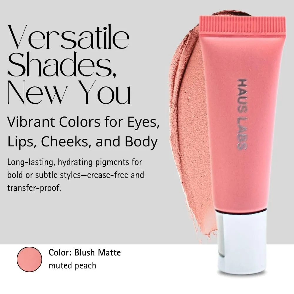 HAUS LABS BY LADY GAGA Hy-Power Eye, Cheek & Lip Pigment Paint Blush Matte