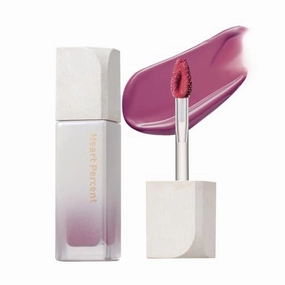 Heart Percent Dote On Mood Pure Glow Tint, Watery & Lightweight Moisturizing Lip Stain Long Lasting Liquid Lipstick 6.8g, 16.Geek & Mauve