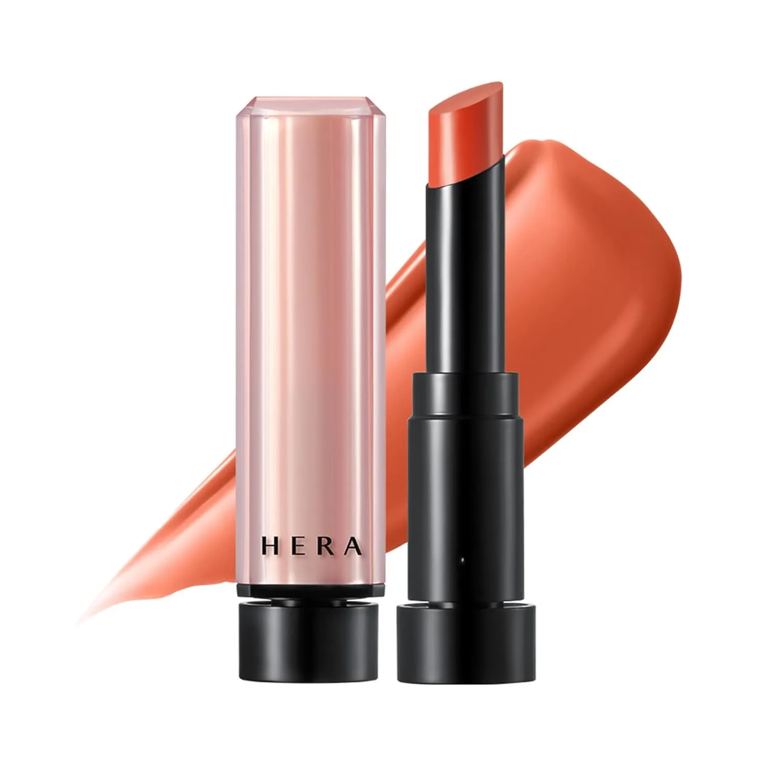 HERA Sensual Nude Balm Moisturizing Lipstick #429 NAKED ALMOND | Glossy Lip Serum including Ceramide, Hydrating & Nourishing, Sheer Color & Smooth Finish, Korean Makeup, 0.12 oz. (3.5g)