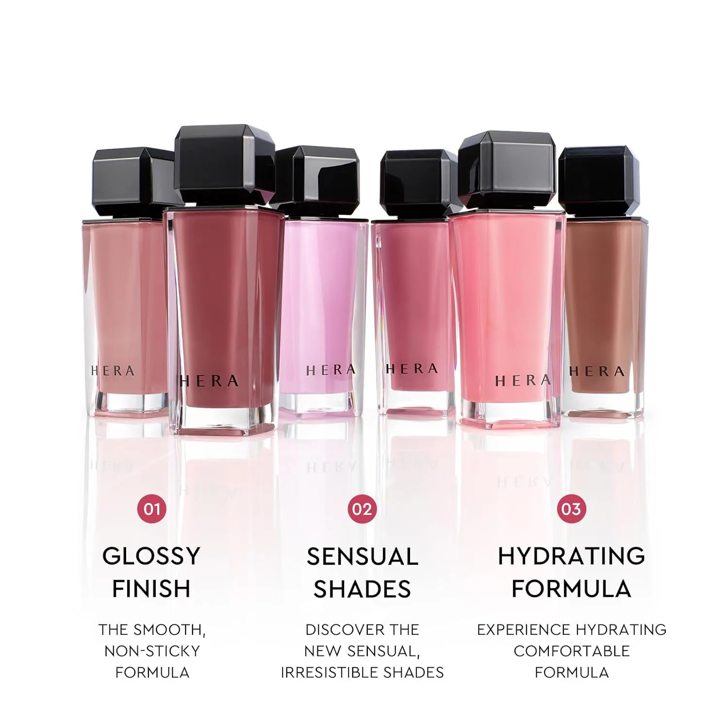 HERA Sensual Nude Lip Gloss #422 LINGERIE | Volumizing Sheer & Glossy Finish, Non-sticky, Moisturizing and Hydrating, Korean Makeup, 0.17 oz. (5g)
