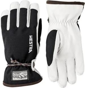 Hestra Unisex Wakayama Jr 5-Finger Glove, (Youth 3-7yrs) Insulated, Waterproof Alpine Ski & Snowboarding Gloves, Boys & Girls