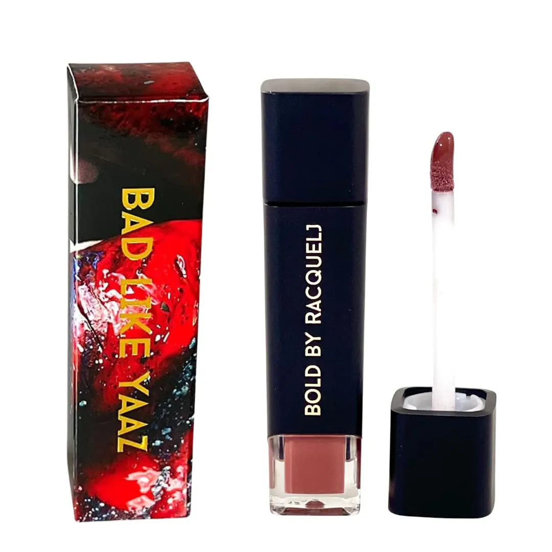 Highly Pigmented Lip Gloss | Ultra Hi Beam Gloss Effect, Hydrating, Non-Sticky, Long Lasting, High Glossy, Cruelty Free - Bad Like Yaaz Collection (Cutie Nudi)