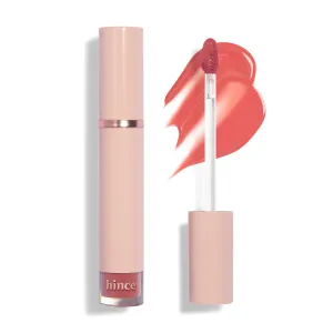 HINCE Mood Enhancer Water Liquid Glow - Non-Sticky & Waterproof Lip Stain for Women - Long Wearing Lip Gloss for Natural and Glass Glow - Moisturizing Liquid Makeup, 0.16 fl.oz. (BLUSHED)
