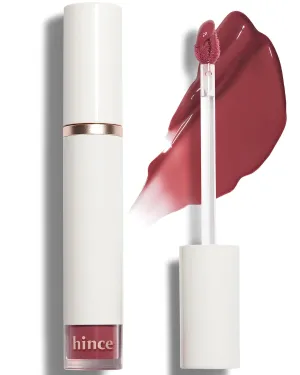 HINCE Mood Enhancer Water Liquid Glow - Non-Sticky & Waterproof Lip Stain for Women - Long Wearing Lip Gloss for Natural and Glass Glow - Moisturizing Liquid Makeup, 0.16 fl.oz. (REFINED)