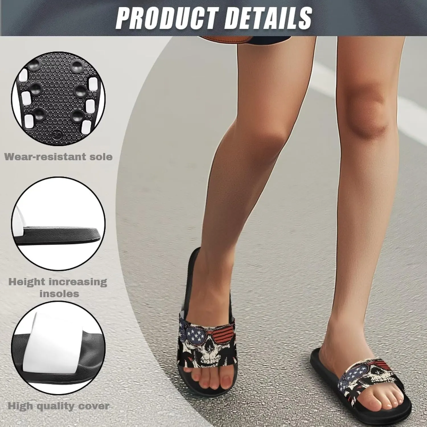 House Slides Set | Couple Therapeutic Slippers | Thick Shock-Absorbing Sole & Arch Support Technology