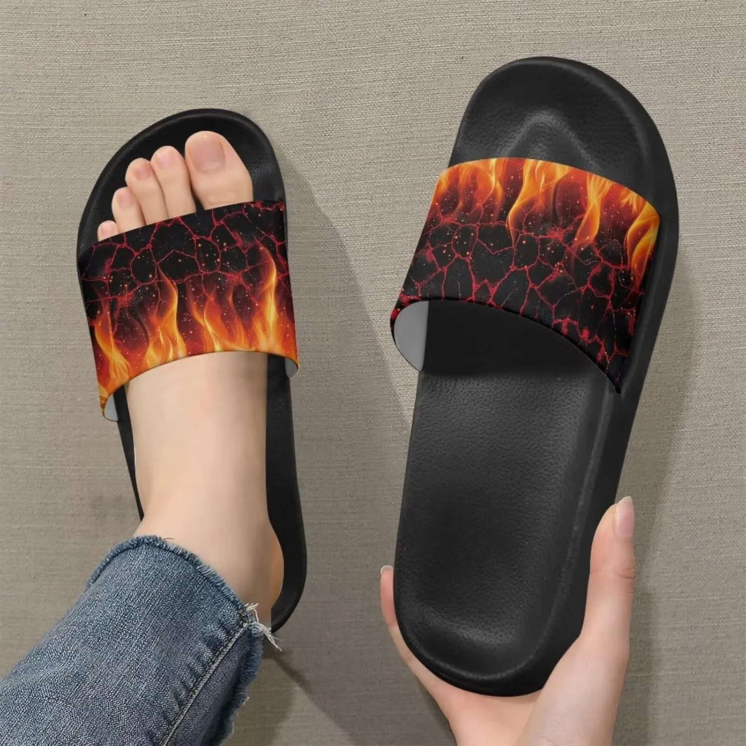 House Slides Set | Couple Therapeutic Slippers | Thick Shock-Absorbing Sole & Arch Support Technology